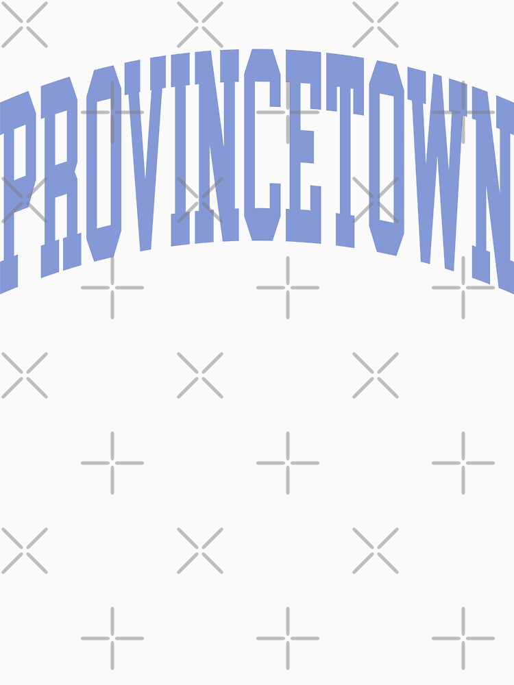 Provincetown - College Font Curved Typography by chosenhomes
