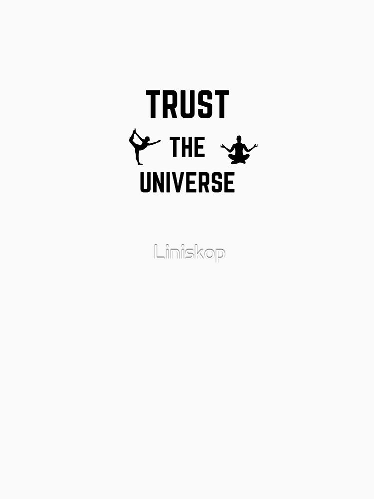 Trust the Universe - Yoga Design by Liniskop