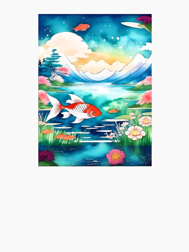 Daylight Koi Fish by Whimsy Fae Studio