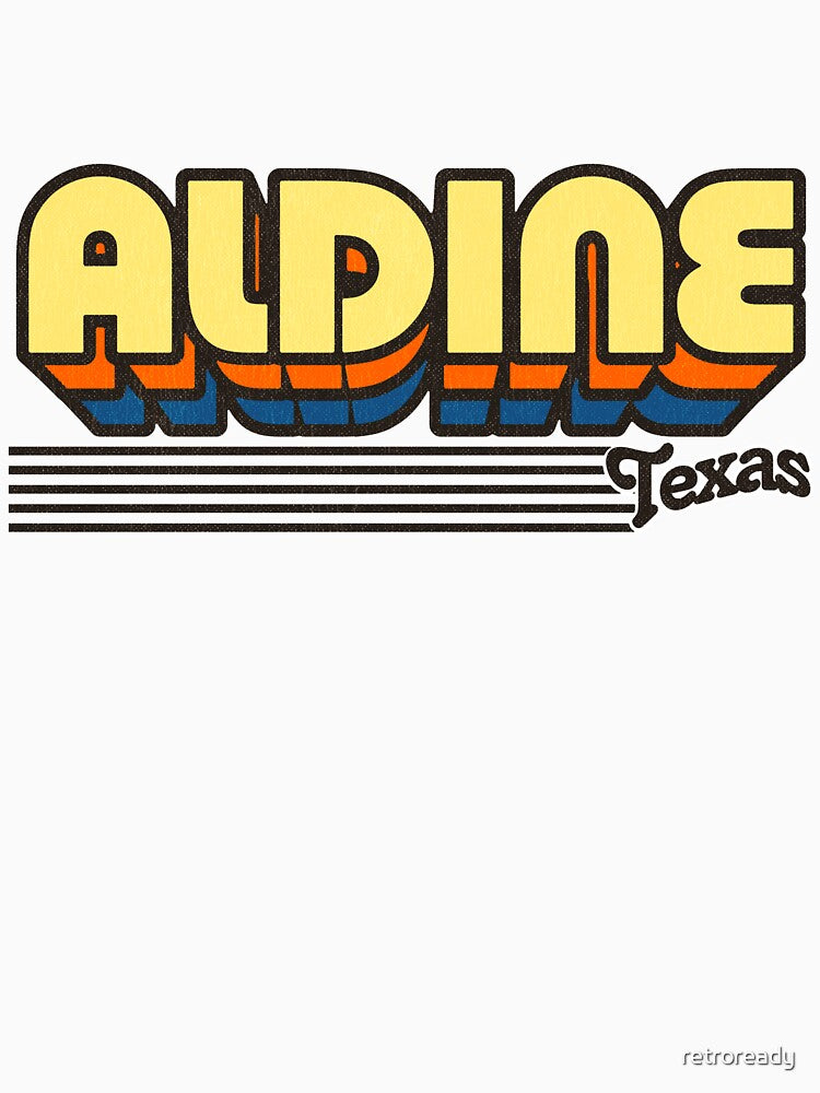 Aldine, Texas | Retro Stripes by retroready