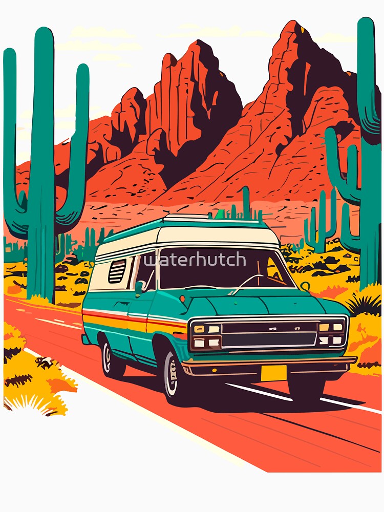 Oasis of Synthwave: 80s Desert Retreat by waterhutch