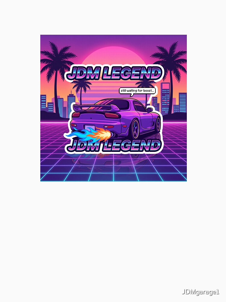 Synthwave JDM Legend RX-7 Sunset Boost by JDMgarage1