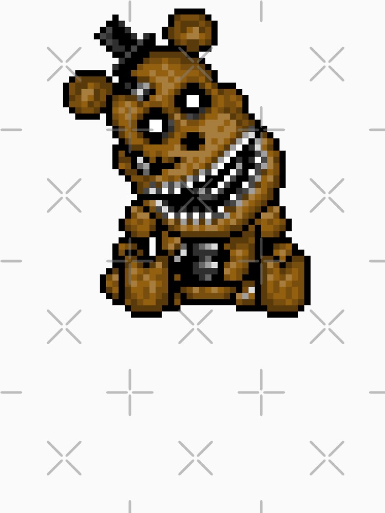 Five Nights at Freddys 4 - Mini Freddy - Pixel art by GEEKsomniac