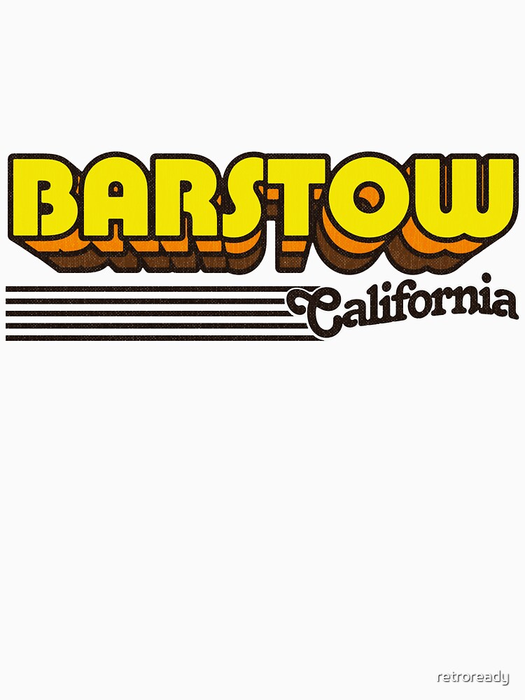 Barstow, California | Retro Stripes by retroready