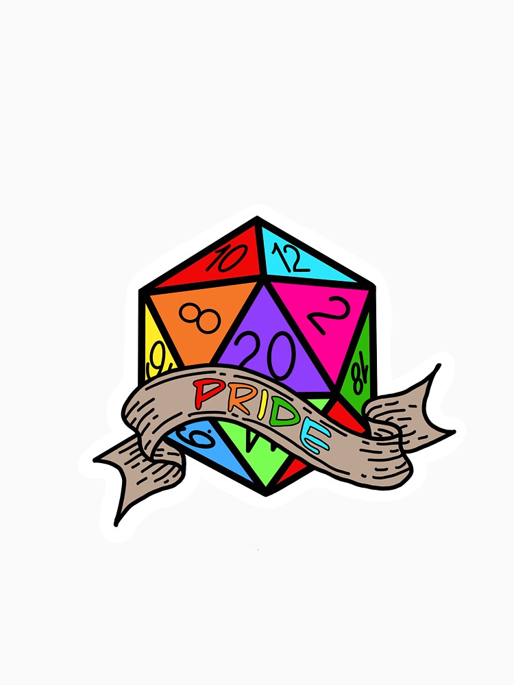 Pride D20 by DogEarDesigns