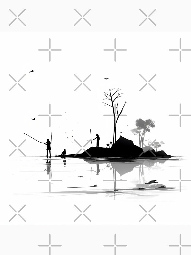 Minimalist stickfigure digital art design by Feluceo