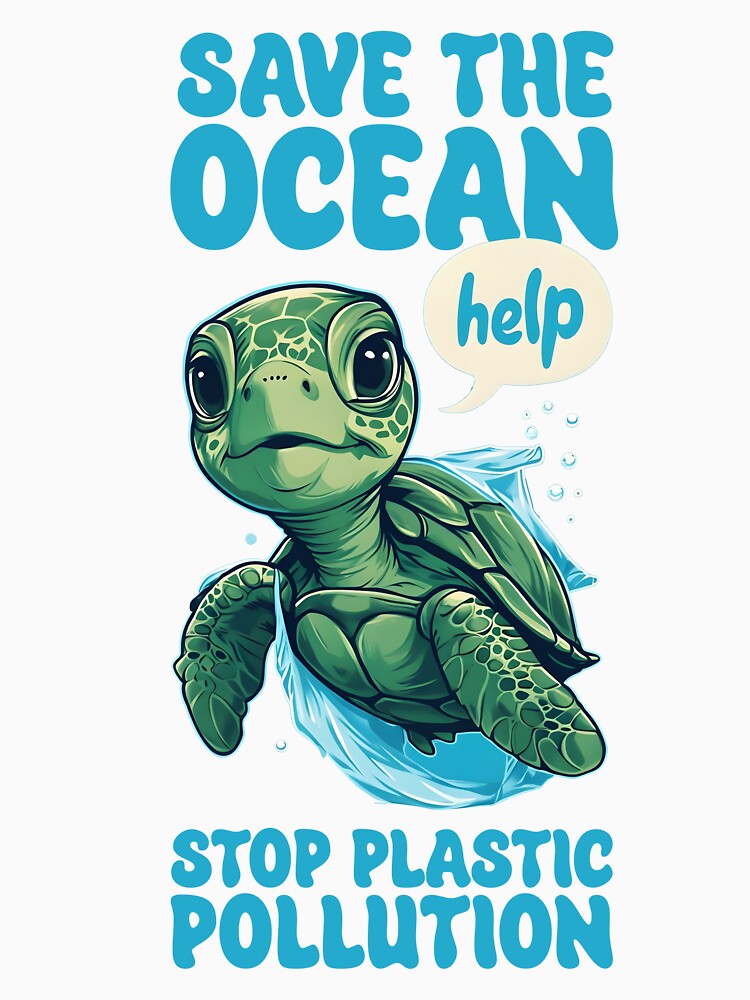 Save the Ocean, Stop Plastic Pollution by Sea Gem