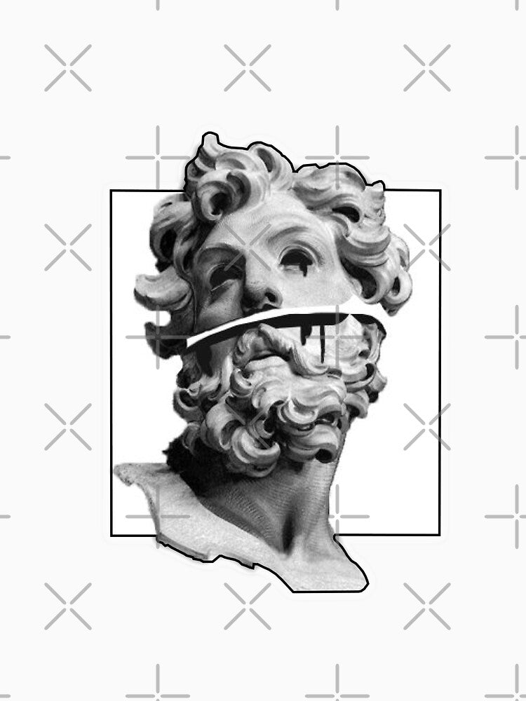 Aesthetic SAD Greek Statue by PourElla