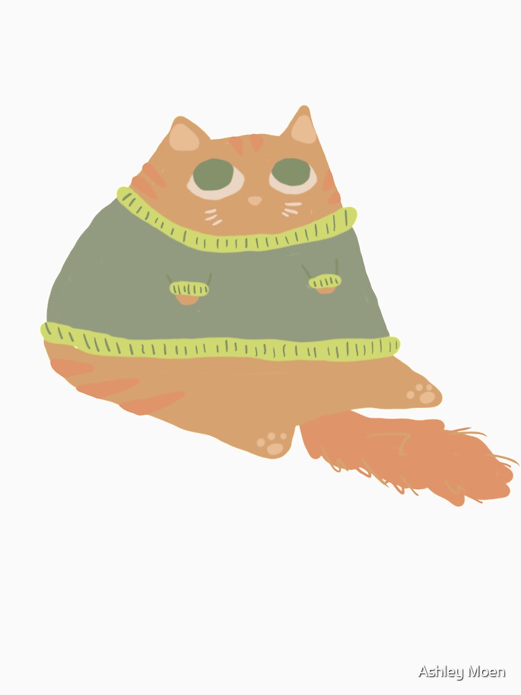 Sweater Cat by Ashley Moen