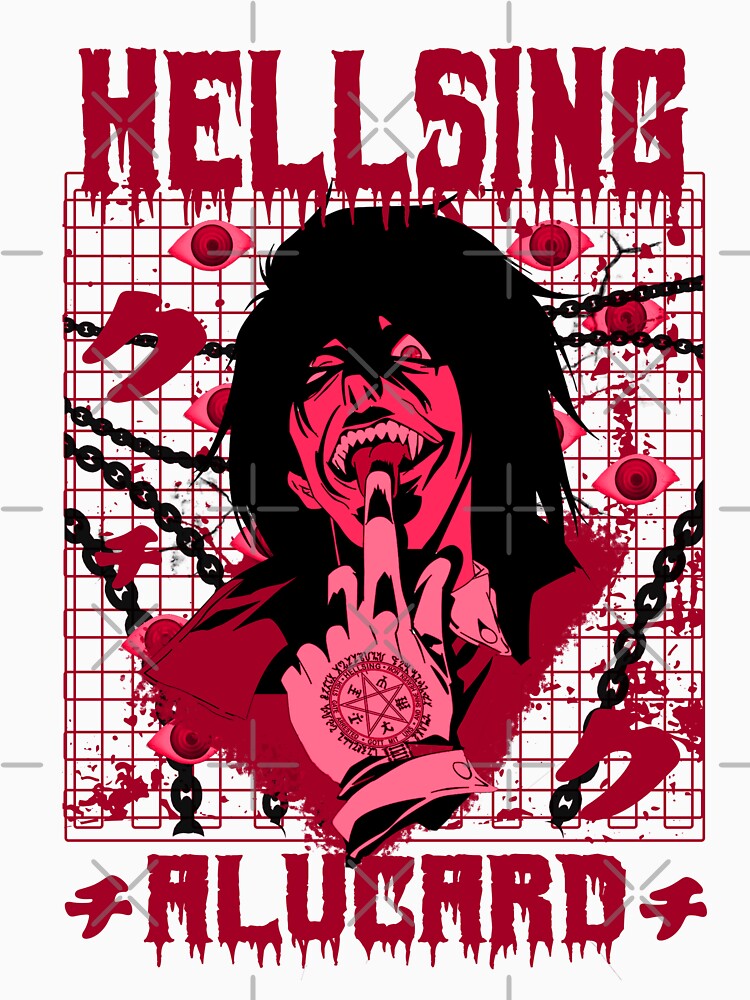 Alucard Dracula Anime by MetaverseAttire