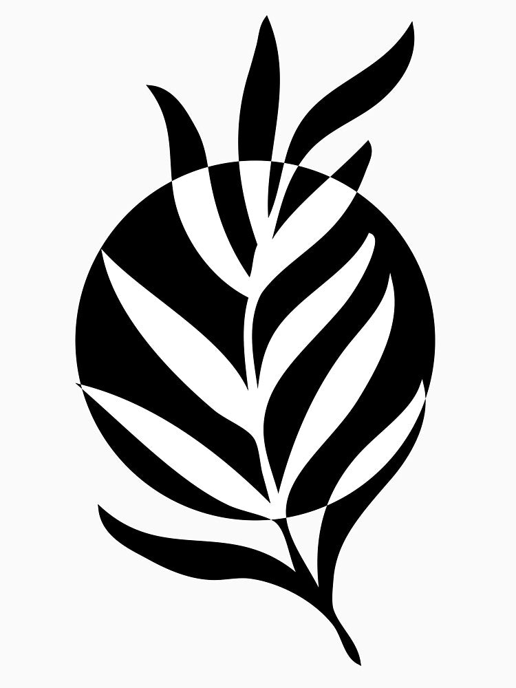 Minimalist leaf by adiosmillet