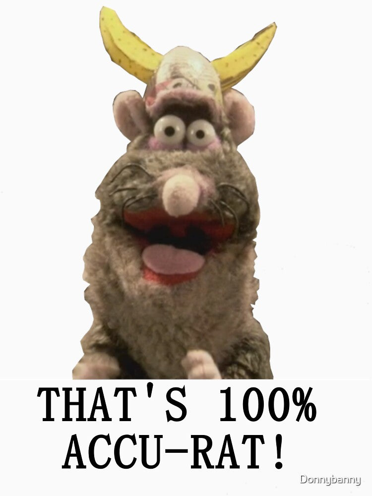 That's Accu-Rat - Rattus Rattus - Horrible Histories by Donnybanny