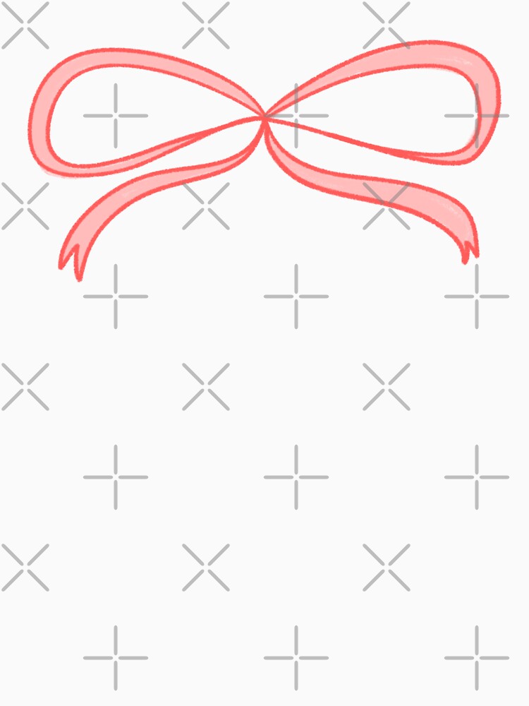 Coquette pink bow by WildSalmonCraft
