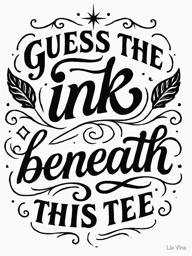 Guess the Tattoo Black Ink by Lia Vina