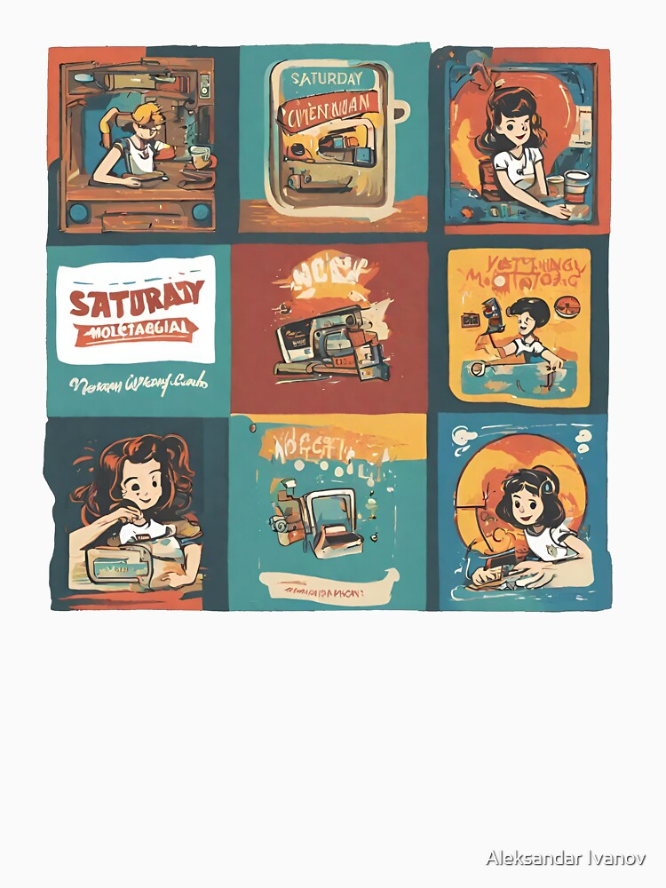 Saturday Morning Nostalgia Club by Aleksandar Ivanov