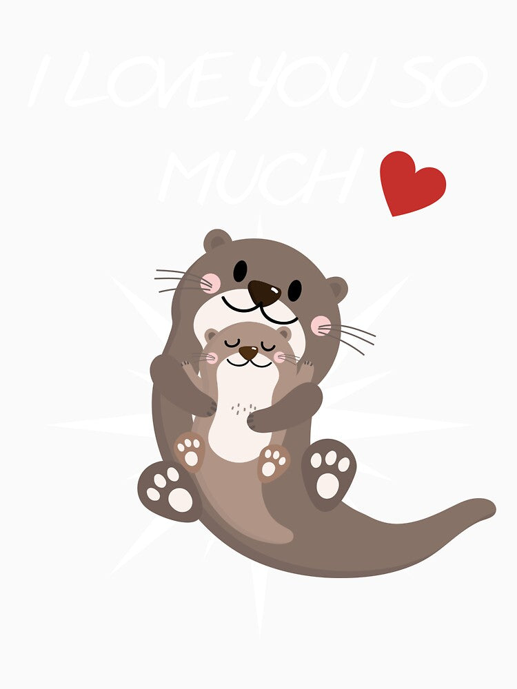 Significant Otters spiral notebook by Dailyanimal