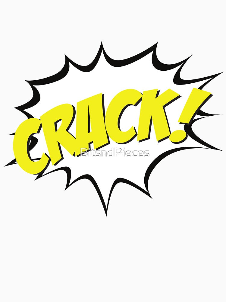 CRACK  Pop Art  Speech Bubble by BitsndPieces