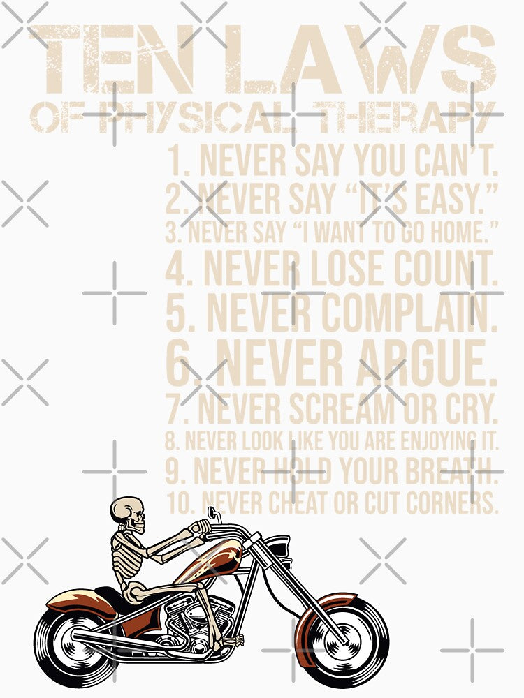 10 Laws Of Physical Therapy by artjuniverse