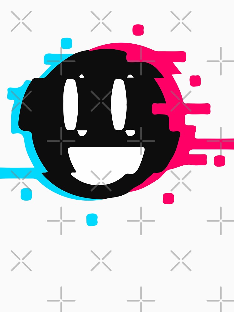 QOL - Glitched Smiley Face L by QOLGifts