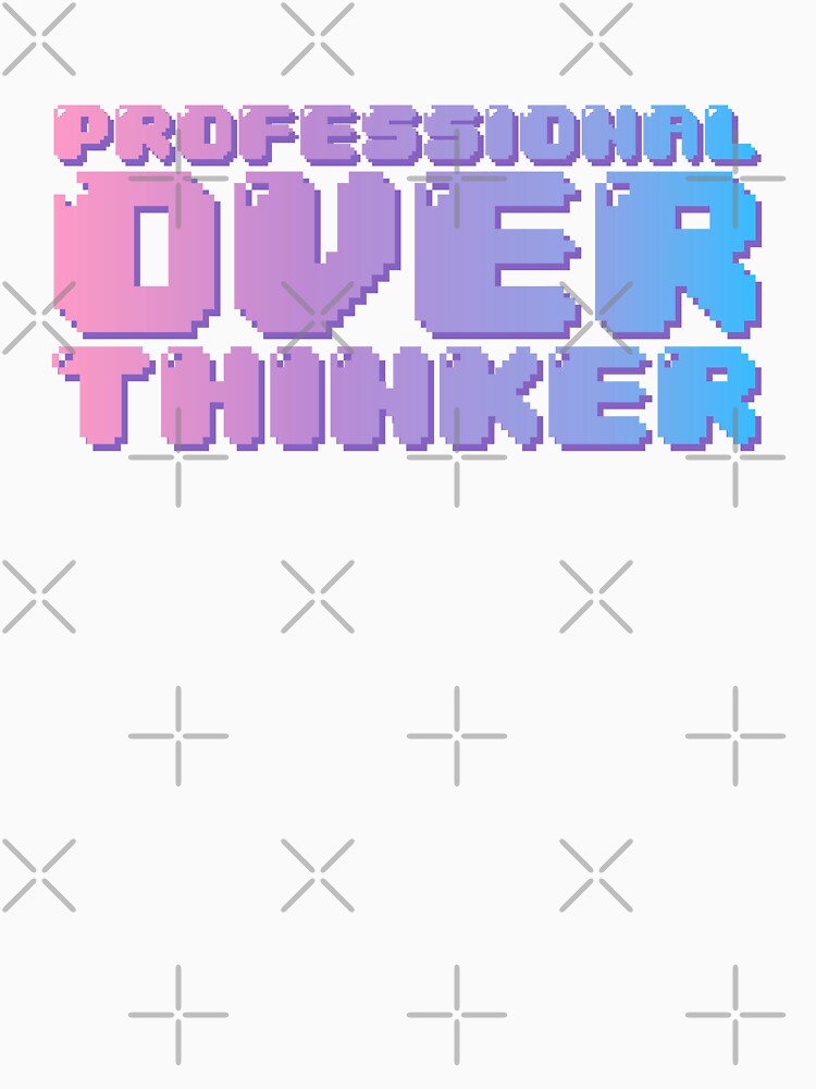 8-Bit Professional Overthinker by arcaneskye