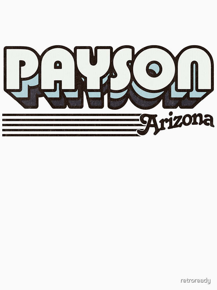 Payson, Arizona | Retro Stripes by retroready