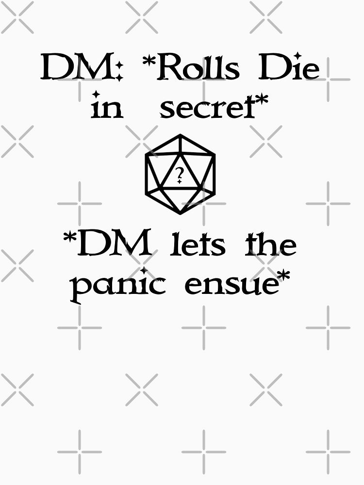 DM Secret Roll *Dungeons and Dragons* by MuggzNMore