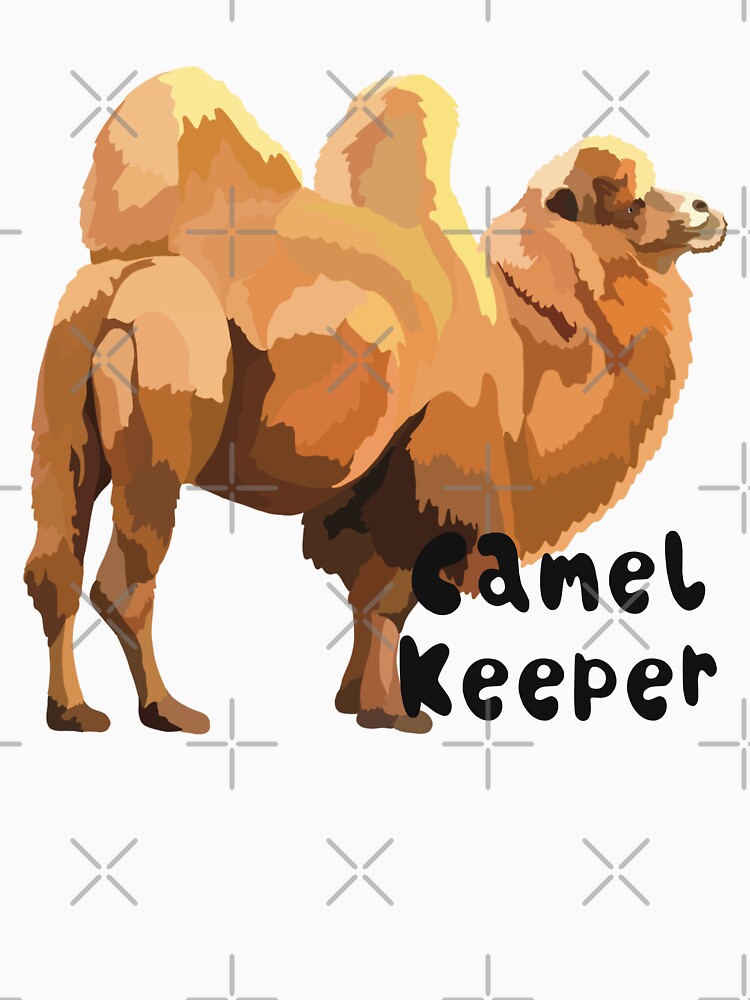 C is for Camel Keeper,Camel Keeper Design – Dedicated Care and Conservation of Desert Wildlife Artwork by PrettylittlepastelUk