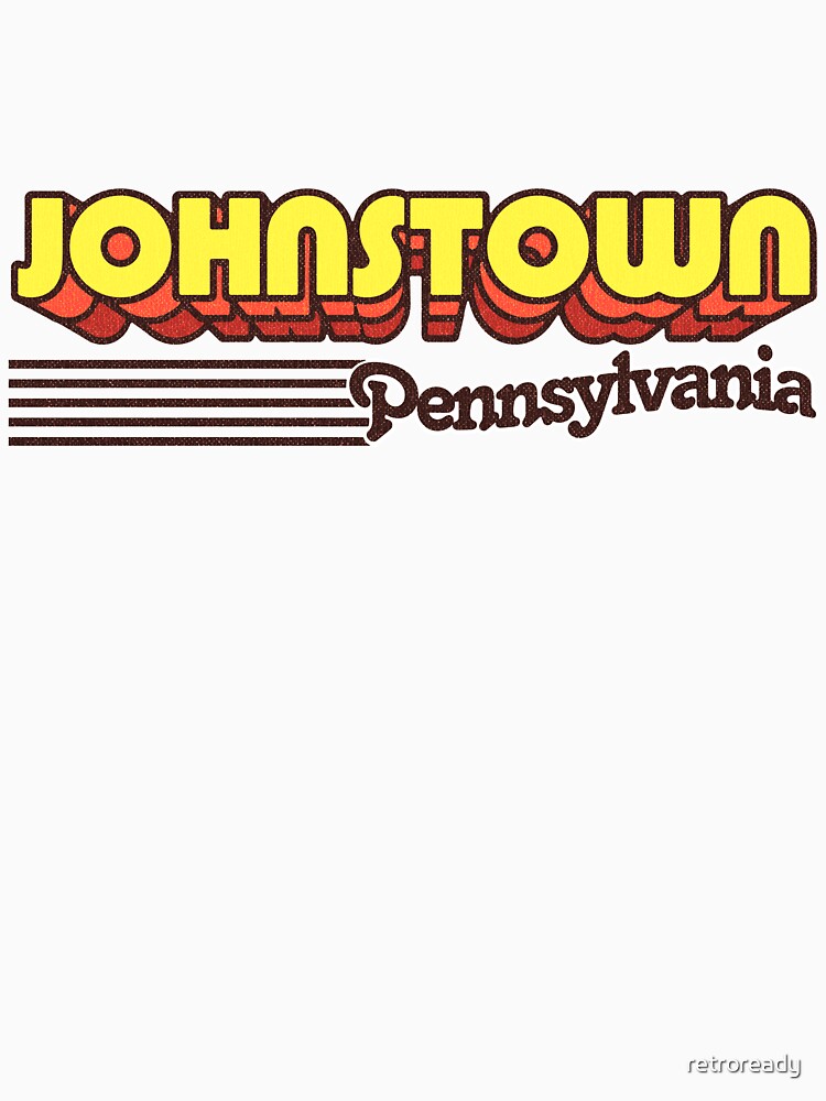 Johnstown, Pennsylvania | Retro Stripes by retroready