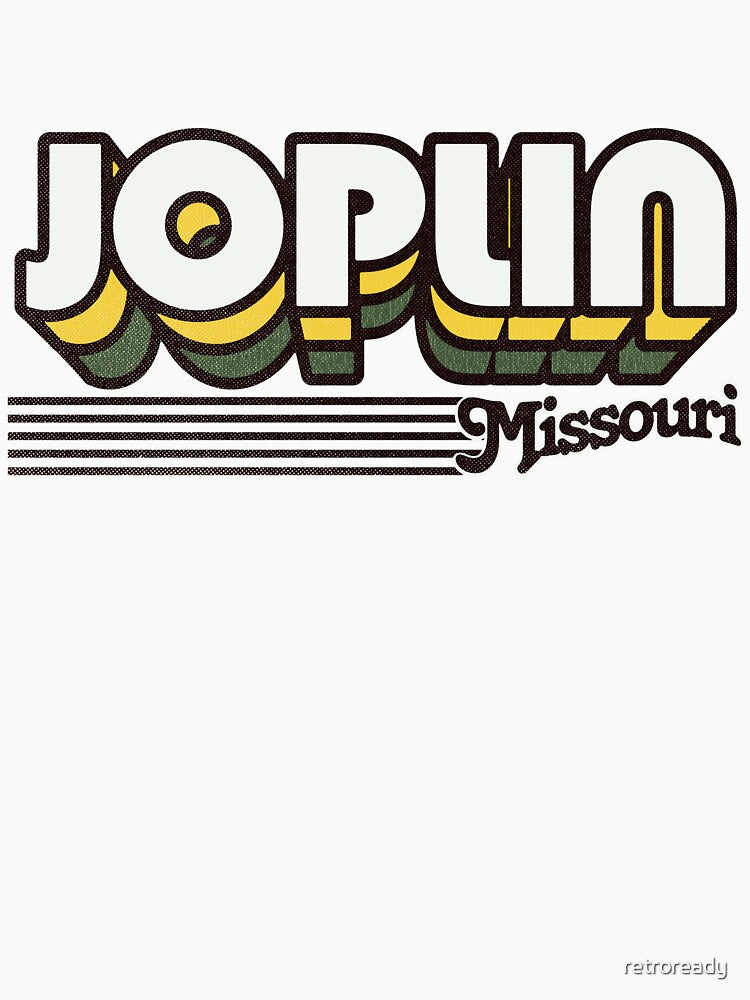 Joplin, Missouri | Retro Stripes by retroready