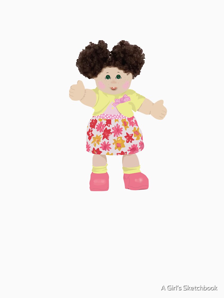 Cabbage Patch Kid by A Girl’s Sketchbook