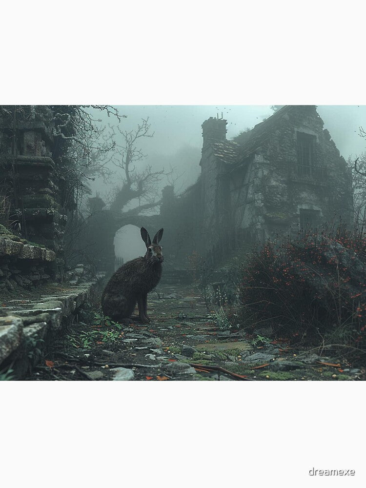 Alice in Wonderland Liminal Space by dreamexe