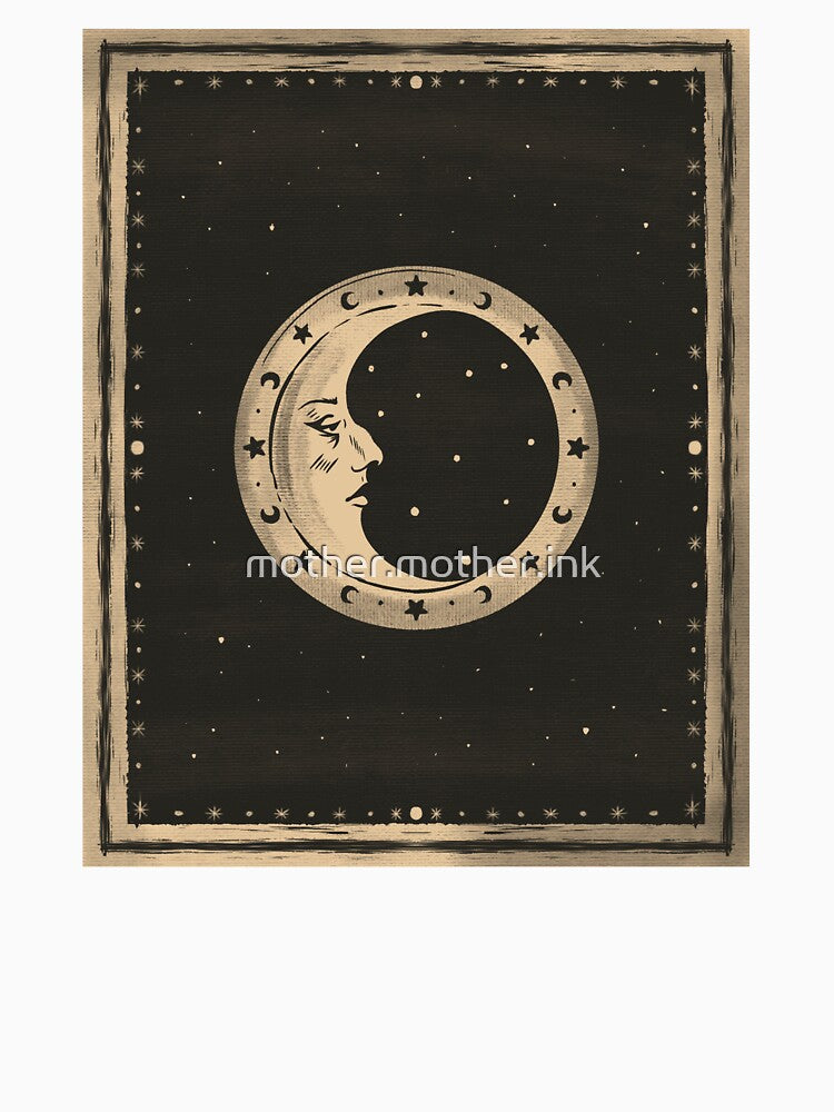Celestial moon by mother.mother.ink