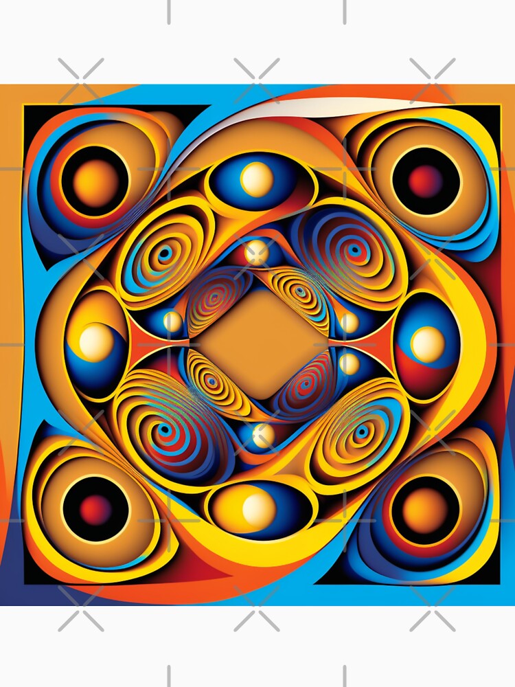 Colorful Geometric Shapes by modernaarte