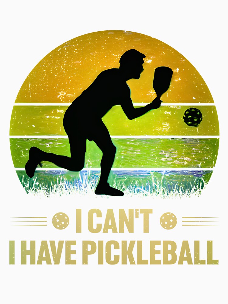 Sorry, I Can't! I Have Pickleball - Fun Design for Pickleball Obsession by Ali Doodles
