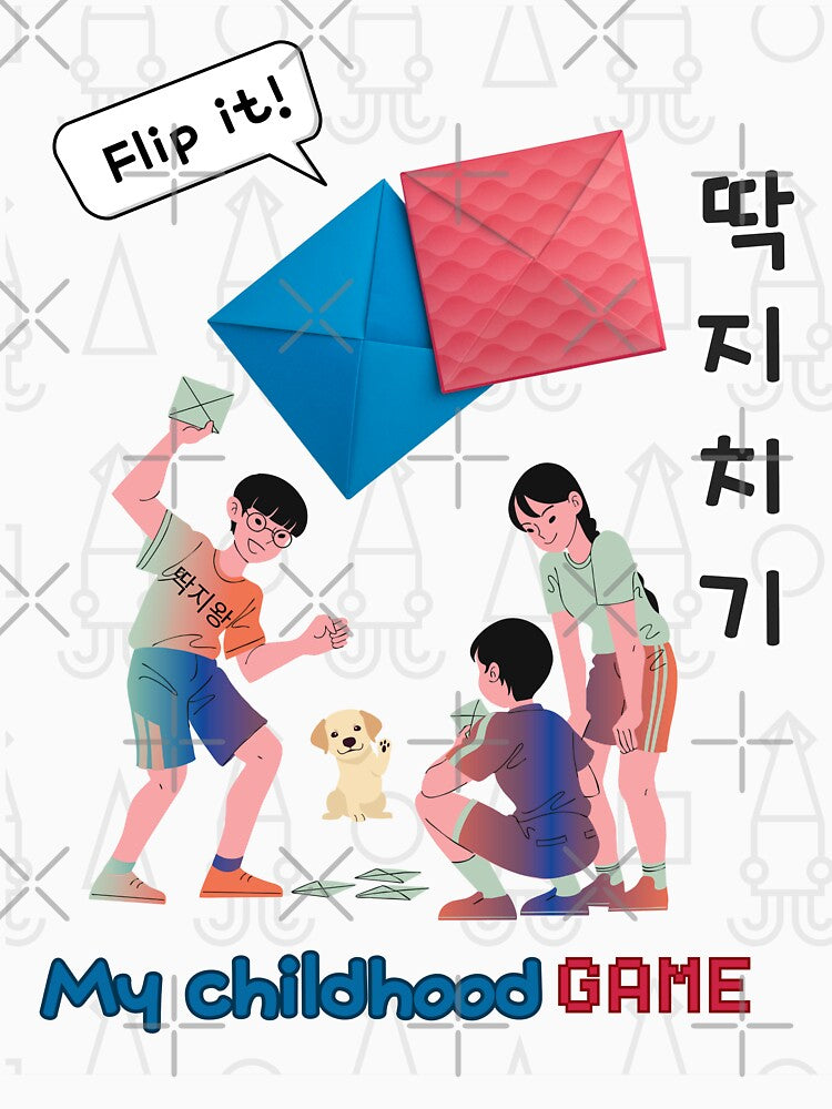 Flip the Ddakji! – Nostalgic Korean Game (딱지치기) by mycreastyle