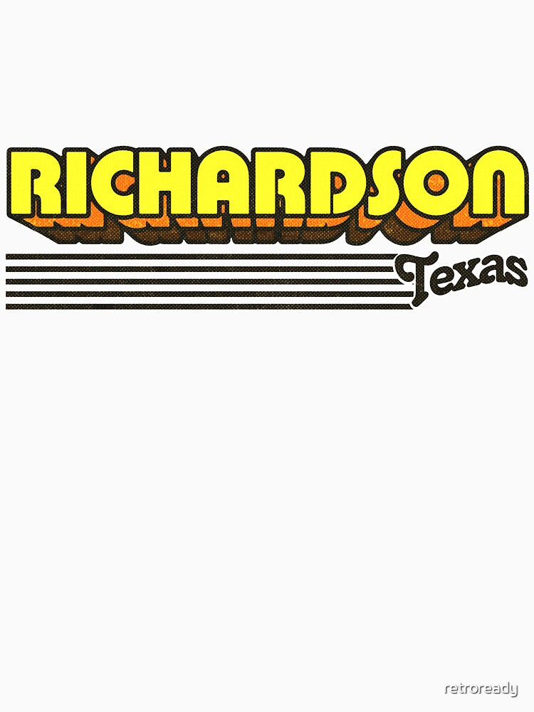 Richardson, Texas | Retro Stripes by retroready