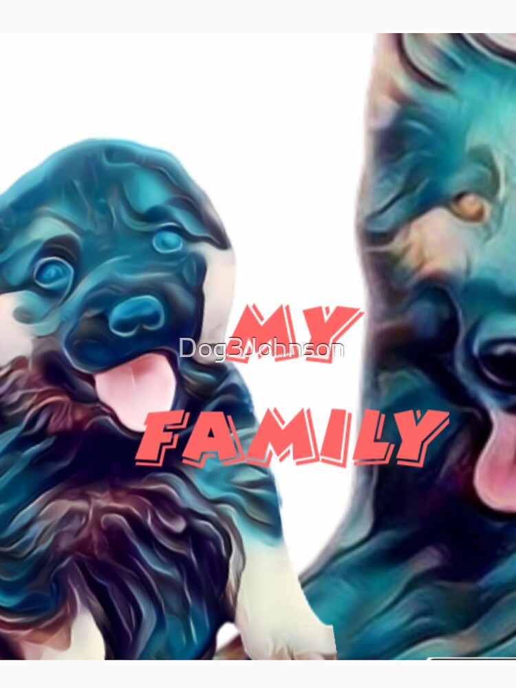 Dog puppies with family by Dog3Johnson