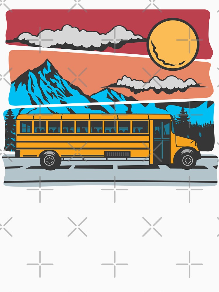 School Bus Adventures by RCM Graphix