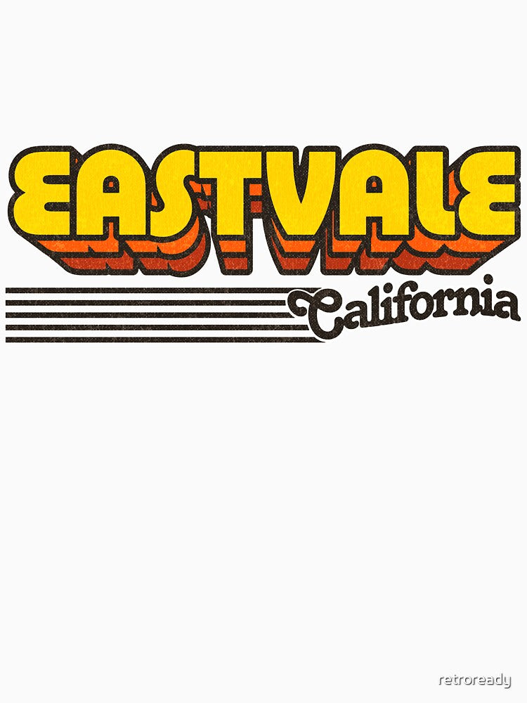 Eastvale, California | Retro Stripes by retroready