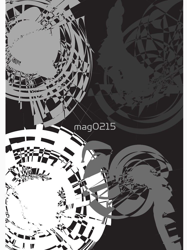 Corners in Black and white , with a hint of Grey by mag0215