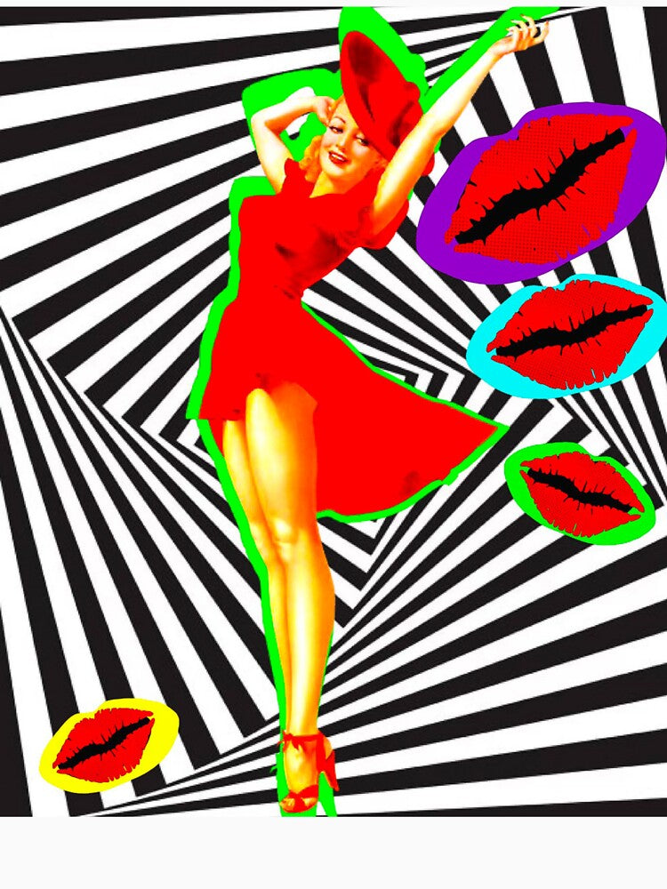 Broadcast Beauty – Surreal Glitch Pop Art by devilsxang3l