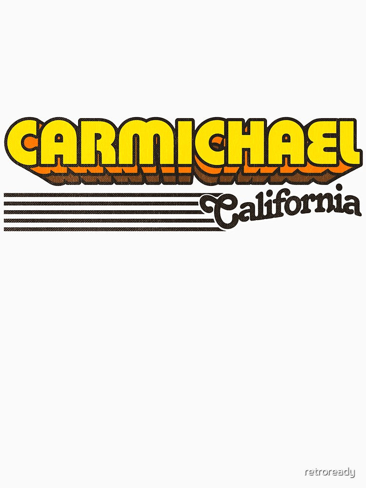 Carmichael, California | Retro Stripes by retroready
