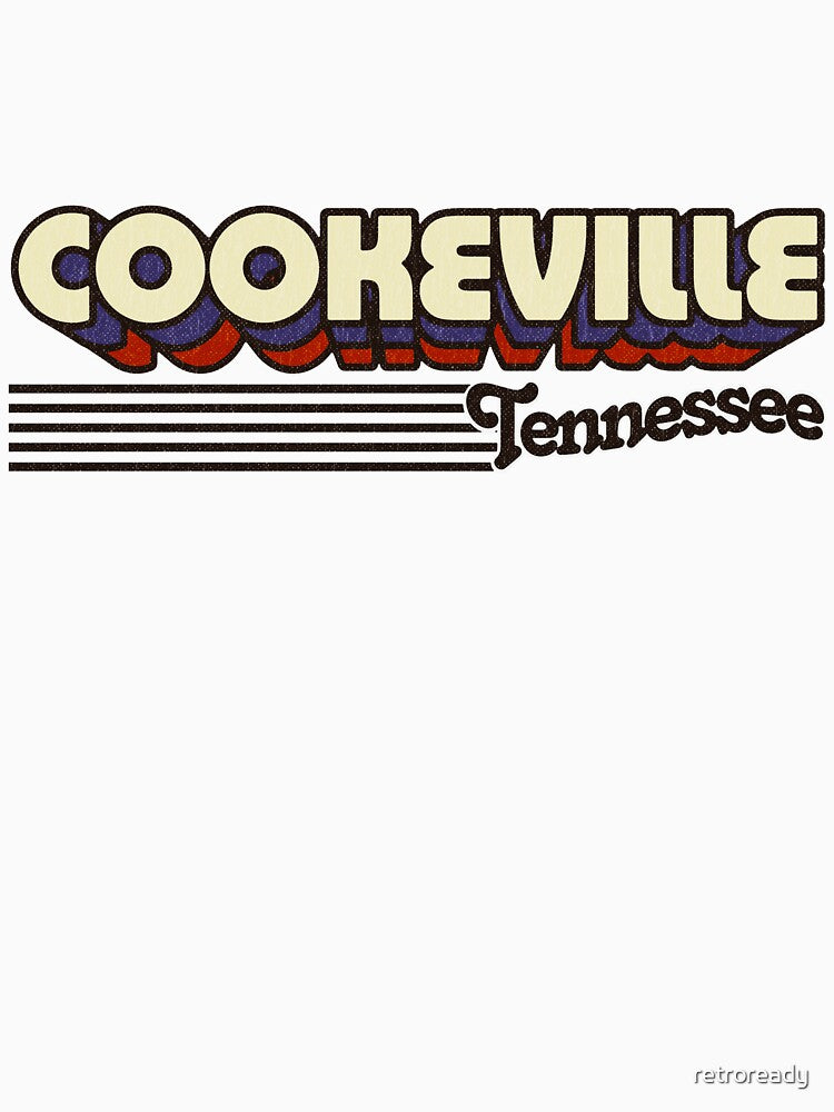 Cookeville, Tennessee | Retro Stripes by retroready