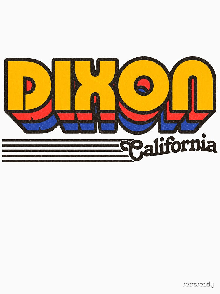 Dixon, California | Retro Stripes by retroready