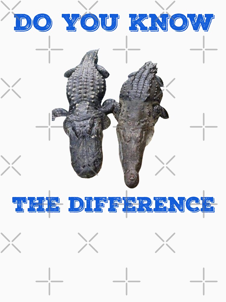 Do You Know The Difference Between a Crocodile and an Alligator by KeysTreasures