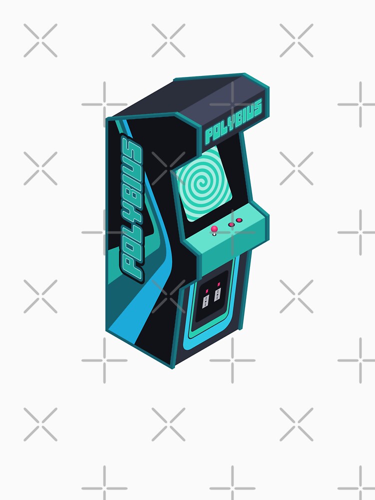 Polybius Arcade Game Machine Cabinet Isometric Light by VoodooCircus