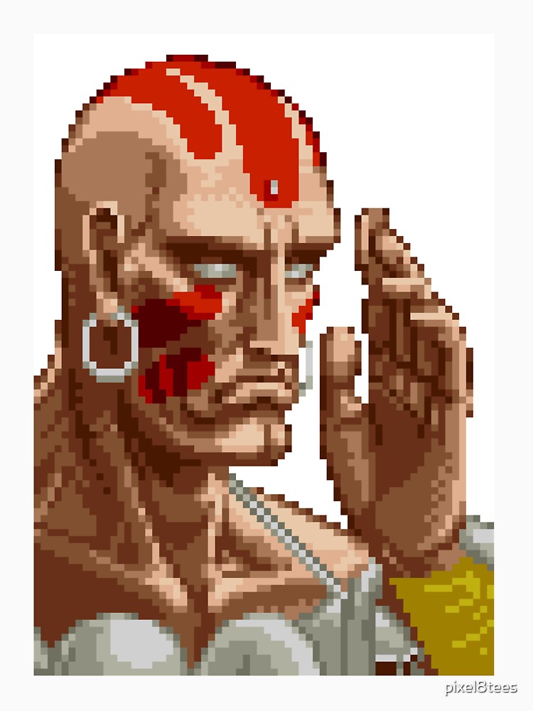 Super Street Fighter II - Dhalsim by pixel8tees