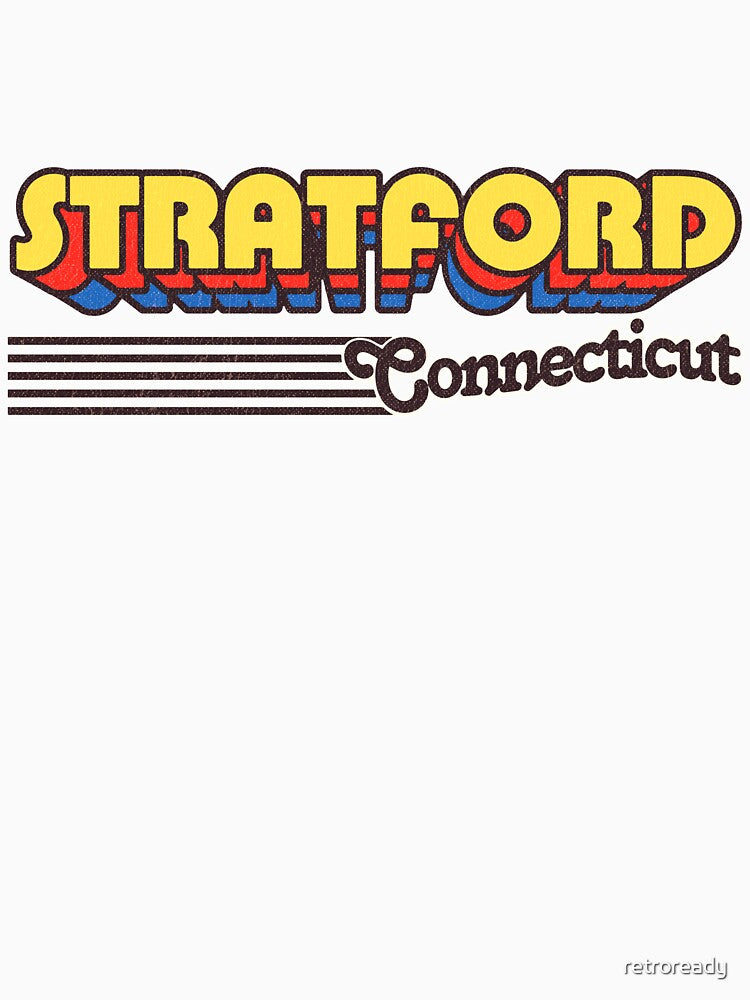 Stratford, Connecticut | Retro Stripes by retroready