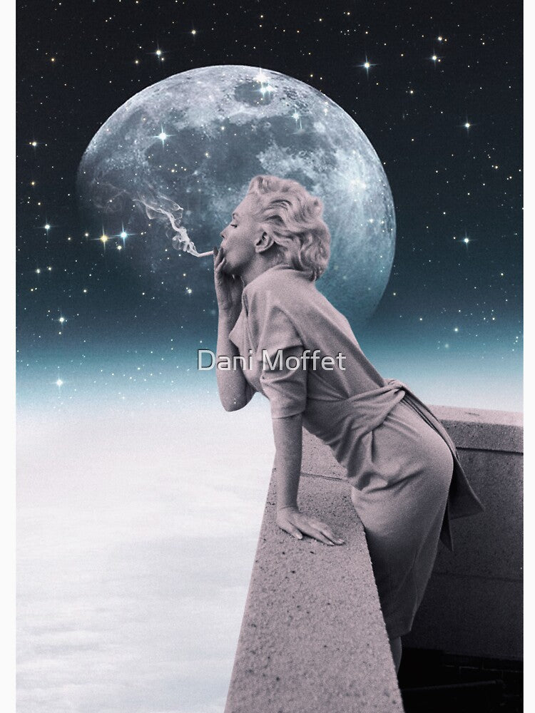 Norma Monroe Retro Future Space by Dani Moffet