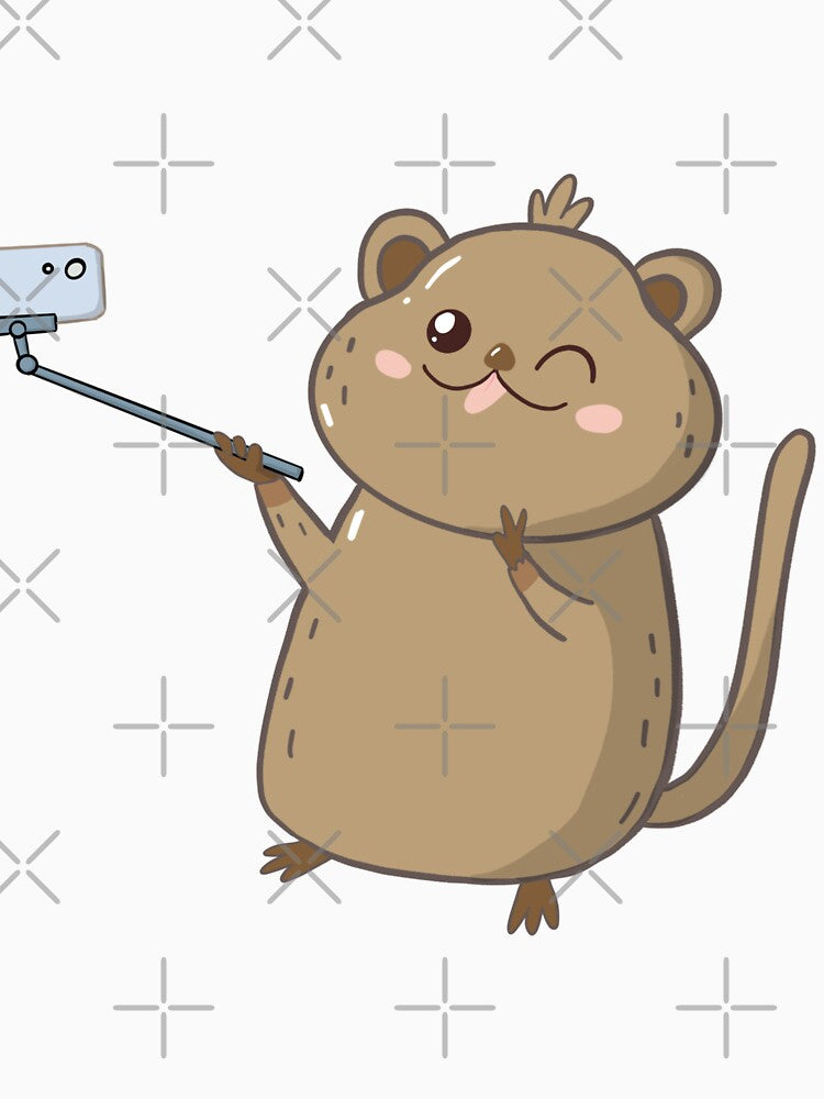 Cute Quokka Doing Selfie by kyooties kwaii